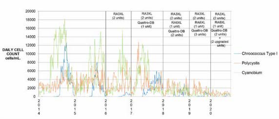 DOMINANT CYANOBACTERIA ALGAL FORMS 2014-2020